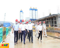 Kiểm tra tiến độ xây dựng nhà máy điện rác tại Sóc Sơn